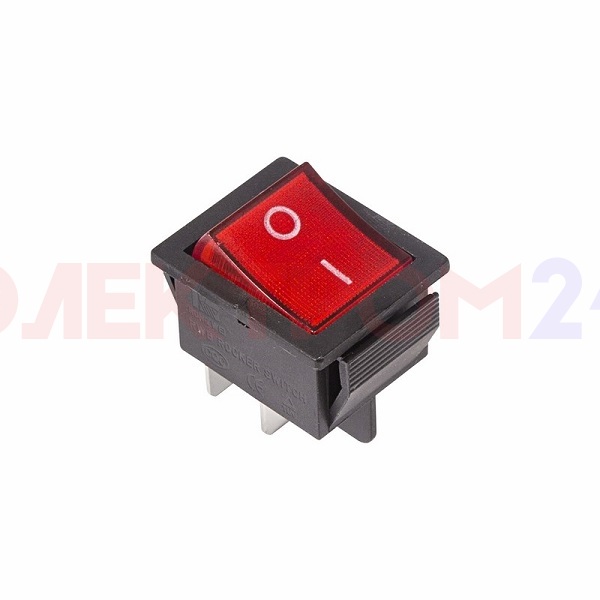 Выключатель клавишный 250V 20А (4с) ON-OFF красный с подсветкой (RWB-502, SC-767, IRS-201-1) REXANT Выключатель клавишный 250V 20А (4с) ON-OFF красный с подсветкой (RWB-502, SC-767, IRS-201-1) REXANT