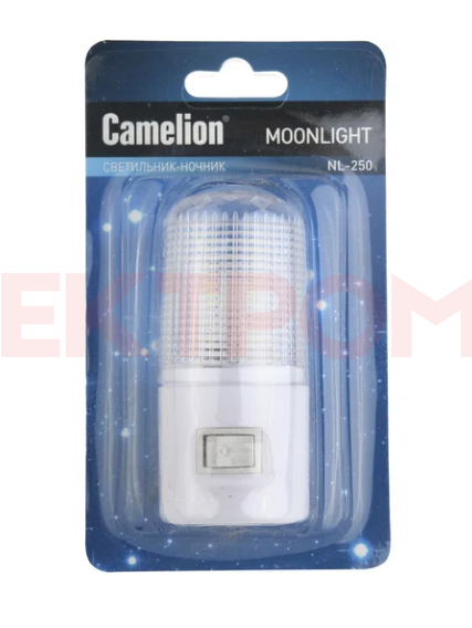 Ночник NL-250 0.5Вт ,мех.выкл Camelion Ночник NL-250 0.5Вт ,мех.выкл Camelion