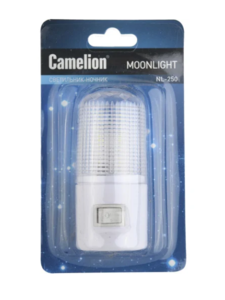 Ночник NL-250  0.5Вт ,мех.выкл Camelion