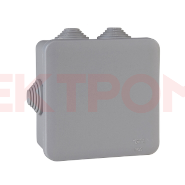 Коробка распределительная 100x100x50 IP55 открытая установка SE Mureva Коробка распределительная 100x100x50 IP55 открытая установка SE Mureva