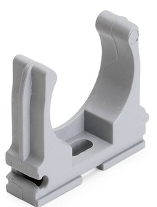 Клипса d25 серая Fortisflex
