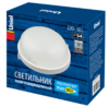 UWL-R01 100W-E27 IP54 WHITE Круг Светильник влагозащищенный под лампу Е27. ТМ Uniel.