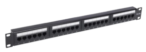Патч-панель 19 1U, 24 порта, Cat 5е  NetLink
