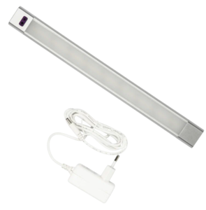 ULI-F46-5W-2700-6000K-DIM SENSOR IP20 SILVER Светильник светодиодный для мебели. 300x30x11.5мм. 400L