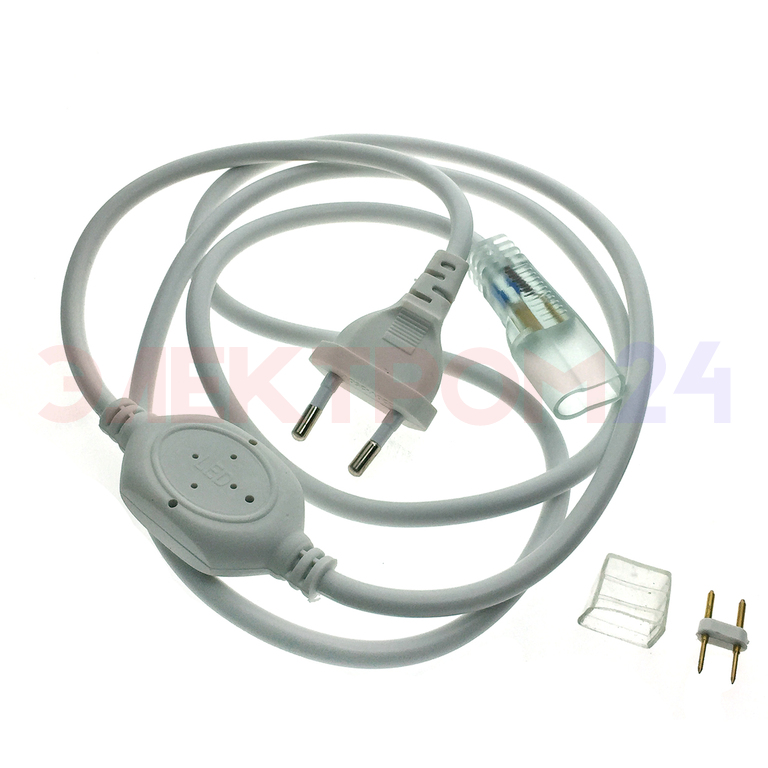 UCX-SP2/N21 WHITE 1 STICKER Провод для светодиодных лент ULS-N21 NEON 220В, 8x16мм UCX-SP2/N21 WHITE 1 STICKER Провод для светодиодных лент ULS-N21 NEON 220В, 8x16мм