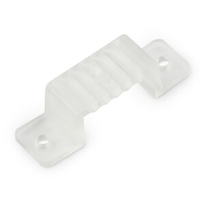 UCC-Q220 K14 CLEAR 050 POLYBAG Силиконовое крепление для светодиодной ленты 220В 5050, 14 мм, цвет б