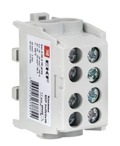 Клемма распределительная КСР с двойным винтом 2x25/2x16 серая EKF PROxima