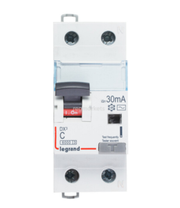 Дифавтомат Legrand DX3 АВДТ 1P+N C40A 30mA 6kA тип AC 2 модуля