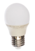 LED-G45-9W/NW/E27/FR/NR Лампа светодиодная. Форма "шар", матовая. Серия Norma. (4000K). Volpe.