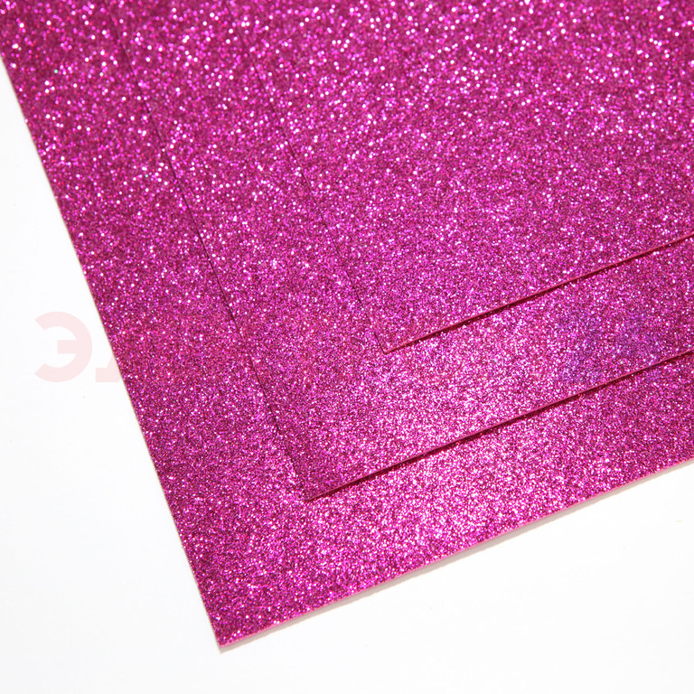 VR-FE4 40T13/S60X70/HPL50EG054 Glitter Fucsia/Фуксия Фоамиран глиттерный, толщина 1.5мм, лист 60x70с VR-FE4 40T13/S60X70/HPL50EG054 Glitter Fucsia/Фуксия Фоамиран глиттерный, толщина 1.5мм, лист 60x70с