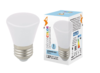 LED-D45-1W/6000K/E27/FR/С BELL Лампа декоративная св/д "Колокольчик", матовая. Дневной свет (6000K)