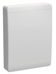 TEKFOR Корпус пластиковый ЩРН-П-54 IP41 белая дверь IEK