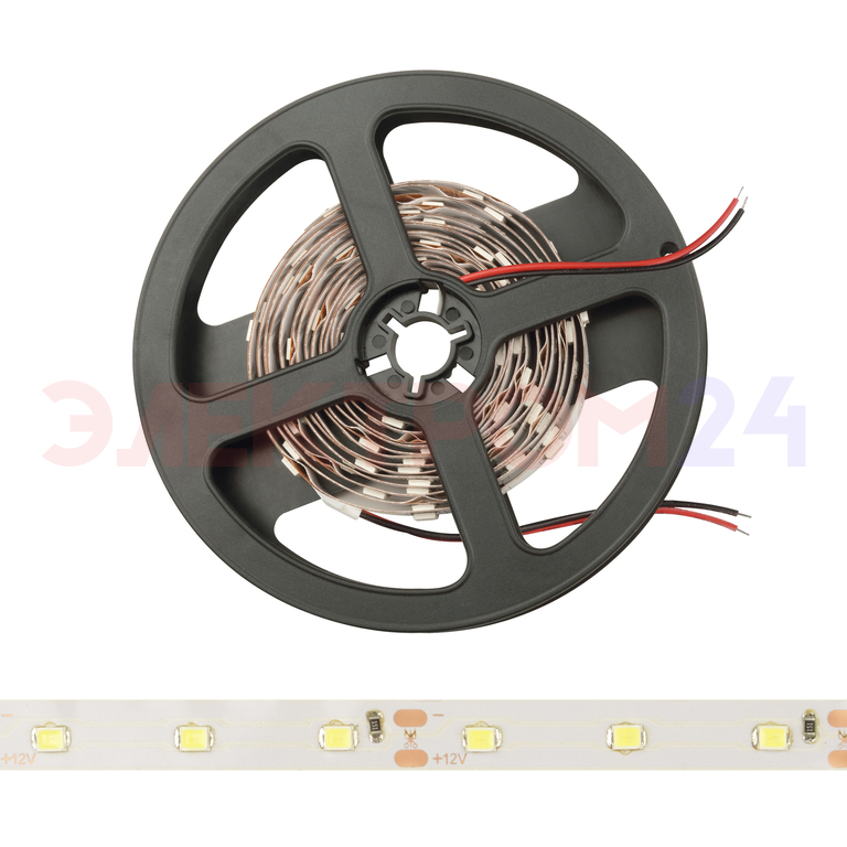 ULS-Q921 2835-60LED/m-8mm-IP20-DC12V-4,8W/m-3M-WW катушка в герметичной упаковке ULS-Q921 2835-60LED/m-8mm-IP20-DC12V-4,8W/m-3M-WW катушка в герметичной упаковке