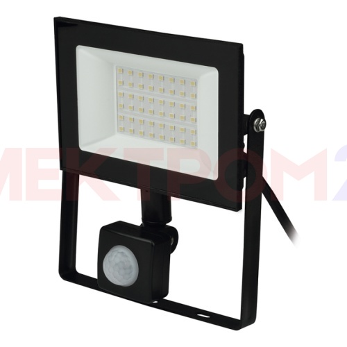 ULF-F62-50W/6500K SENSOR IP54 200-240В BLACK Прожектор светодиодный с датчиком движения 6500К Uniel ULF-F62-50W/6500K SENSOR IP54 200-240В BLACK Прожектор светодиодный с датчиком движения 6500К Uniel