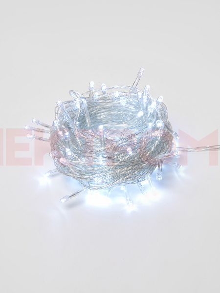 ULD-S1000-100/DTA WHITE IP20 Гирлянда светодиодная, 10м. 100 светодиодов. Белый свет. Провод прозрач ULD-S1000-100/DTA WHITE IP20 Гирлянда светодиодная, 10м. 100 светодиодов. Белый свет. Провод прозрач