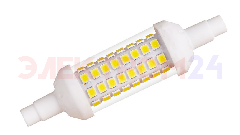 LED-J78-6W/4000K/R7s/CL PLZ06WH Лампа светодиодная, прозрачная. Белый свет (4000К). Картон. LED-J78-6W/4000K/R7s/CL PLZ06WH Лампа светодиодная, прозрачная. Белый свет (4000К). Картон.