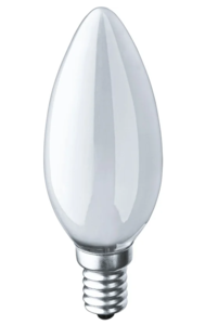 Лампа ЛОН свеча матовая NI-B-60-230-E14-FR Navigator