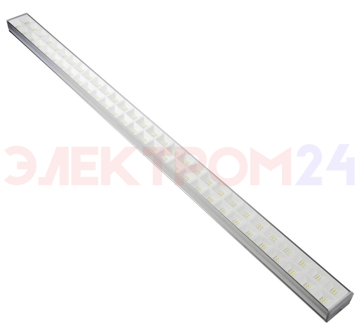 ULO-FL120C-100W-6500K-K SILVER LINKABLE Светильник светодиодный накладной. соединяемый. Дневной свет ULO-FL120C-100W-6500K-K SILVER LINKABLE Светильник светодиодный накладной. соединяемый. Дневной свет
