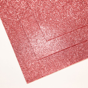 VR-FE4 40T13/S60X70/HPL55EG059 Glitter Rosa caldo/Теплый розовый Фоамиран глиттерный, толщина 1.5мм,