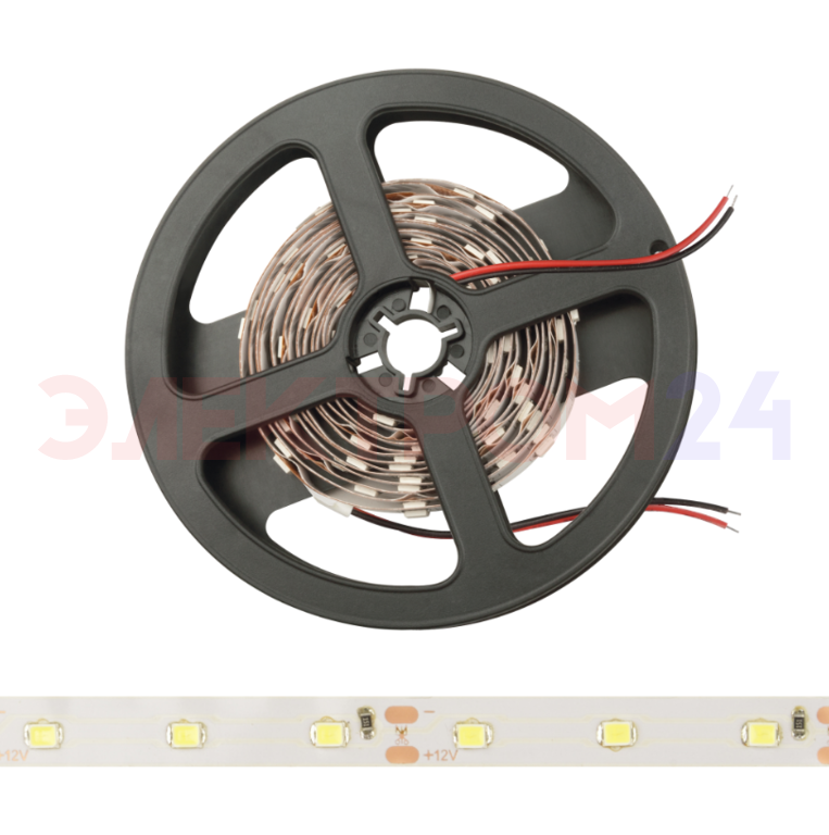 ULS-Q121 3528-60LED/m-8mm-IP20-DC12V-4,8W/m-3M-WW св-ая лента (3000K) ULS-Q121 3528-60LED/m-8mm-IP20-DC12V-4,8W/m-3M-WW св-ая лента (3000K)