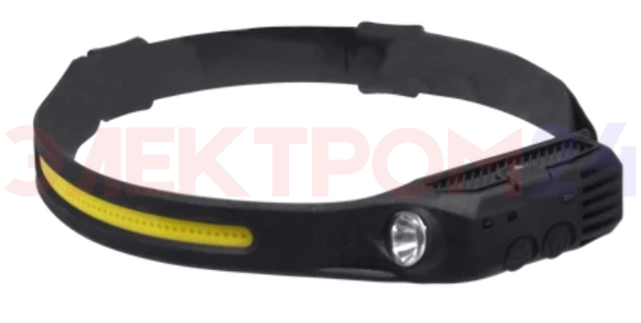 Фонарь налобный Gauss модель GFL411 7W 330lm Li-ion 800mAh LED Фонарь налобный Gauss модель GFL411 7W 330lm Li-ion 800mAh LED