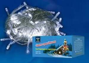 ULD-S0300-200/DTA WARM WHITE IP20 FIRECRACKER Гирлянда  «Фейерверк», 3м  Теплый белый свет. ТМ Uniel