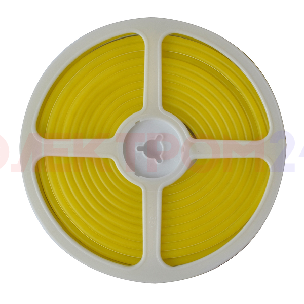 ULS-N01-2835-120LED/m-6mm-IP67-DC12V-9W/m-5M-YELLOW Гибкая светодиодная лента. NEON. Катушка 5м. в б ULS-N01-2835-120LED/m-6mm-IP67-DC12V-9W/m-5M-YELLOW Гибкая светодиодная лента. NEON. Катушка 5м. в б