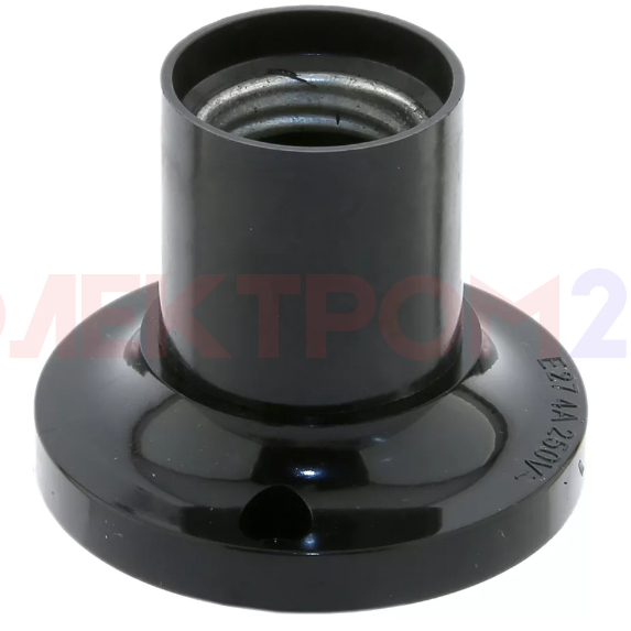 ULH-02-E27W-Bakelite Патрон настенный (ПРЯМОЙ) карболитовый. Цоколь Е27 ULH-02-E27W-Bakelite Патрон настенный (ПРЯМОЙ) карболитовый. Цоколь Е27