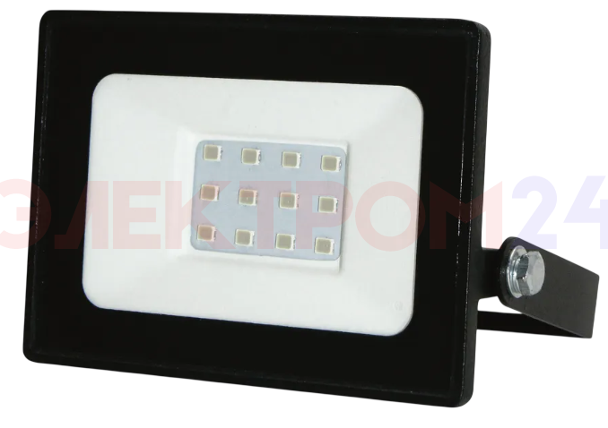 ULF-Q519 20W-RED IP65 220-240V BLACK Прожектор светодиодный. Красный свет. Корпус черный. TM Volpe ULF-Q519 20W-RED IP65 220-240V BLACK Прожектор светодиодный. Красный свет. Корпус черный. TM Volpe
