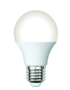 LED-A60-9W-4000K-E27-FR-SLS Лампа светодиодная. Форма A. матовая. Белый свет 4000K. ТМ Volpe