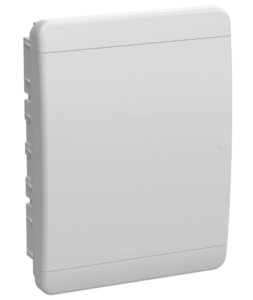 TEKFOR Корпус пластиковый ЩРВ-П-24 IP41 белая дверь IEK