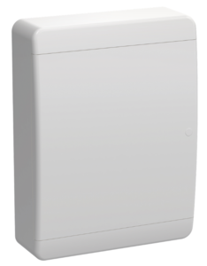 TEKFOR Корпус пластиковый ЩРН-П-24 IP41 белая дверь IEK