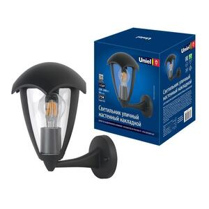 UUL-S80A 60W св/ник  уличн. под лампу Е27. Архитектур/накладной Корпус черн
