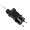 ULD-B6007-300/DTA WHITE IP44 Бахрома светодиодная, 6м. 300 светодиодов. Белый свет. Провод прозрачны