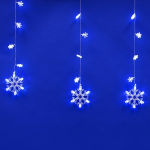 Гирлянда-занавес Снегопад 100LED белый 2.7*0.6/10нит. 8 реж., соед.8мод. Uniel