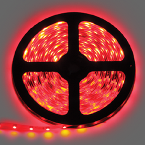 ULS-M11-2835-60LED/m-8mm-IP20-DC12V-4,8W/m-5M-RED PROFI Гибкая светодиодная лента Красный  свет.