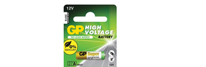 GP High Voltage, 27 A, алкалиновая, для сигнализаций 12V