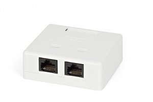 Компьютерная розетка -2*RJ-45 CAT5e REXANT