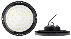 ULY-U34C-100W-4000K IP65 BLACK Светильник светодиодный промышленный. Белый свет 4000K. Угол 120 град