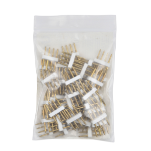 UTC-K-04/B67-RGB COPPER 050 POLYBAG Выв.соединит. контакт. для св/дных лент 220В 5050 