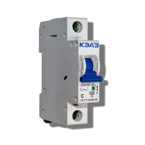 Выключатель автоматический 1P 63A (C) 6kA OptiDin BM63-1C63-УХЛ3 КЭАЗ (снят с производства)