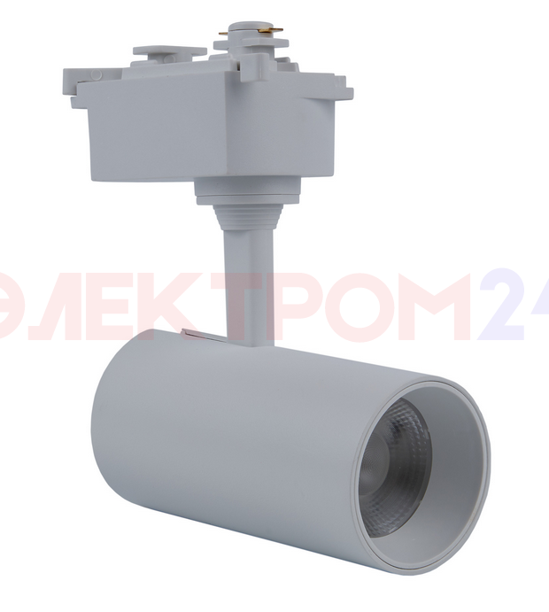 ULB-Q230 28W-4000К WHITE Светильник-прожектор светодиодный трековый. 2400 Лм. Белый свет 4000К. Корп ULB-Q230 28W-4000К WHITE Светильник-прожектор светодиодный трековый. 2400 Лм. Белый свет 4000К. Корп