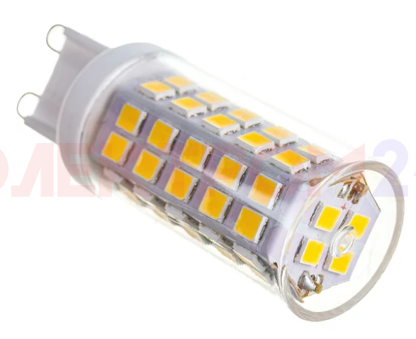 ED-JCD-4.5W-4000K-G9-CL-SLS Лампа светодиодная. прозрачная. Белый свет 4000K. ТМ Volpee ED-JCD-4.5W-4000K-G9-CL-SLS Лампа светодиодная. прозрачная. Белый свет 4000K. ТМ Volpee