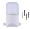 UWL-K02R 60W/E27 IP65 WHITE Свет/льник влагозащ  наклонный под лампу для бань и саун