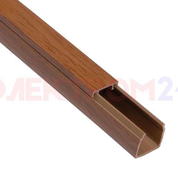 Кабель-канал 12х12 "ЭЛЕКОР" дуб (120м) IEK Кабель-канал 12х12 "ЭЛЕКОР" дуб (120м) IEK