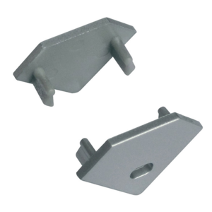 UFE-C03 SILVER 2 POLYBAG Набор заглушек для углового профиля (2 шт). Материал- пластик