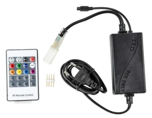 ULC-N22-RGB NEON BLACK Контроллер для управления светодиодными ULS-N22 RGB NEON лентами 220В. с пуль