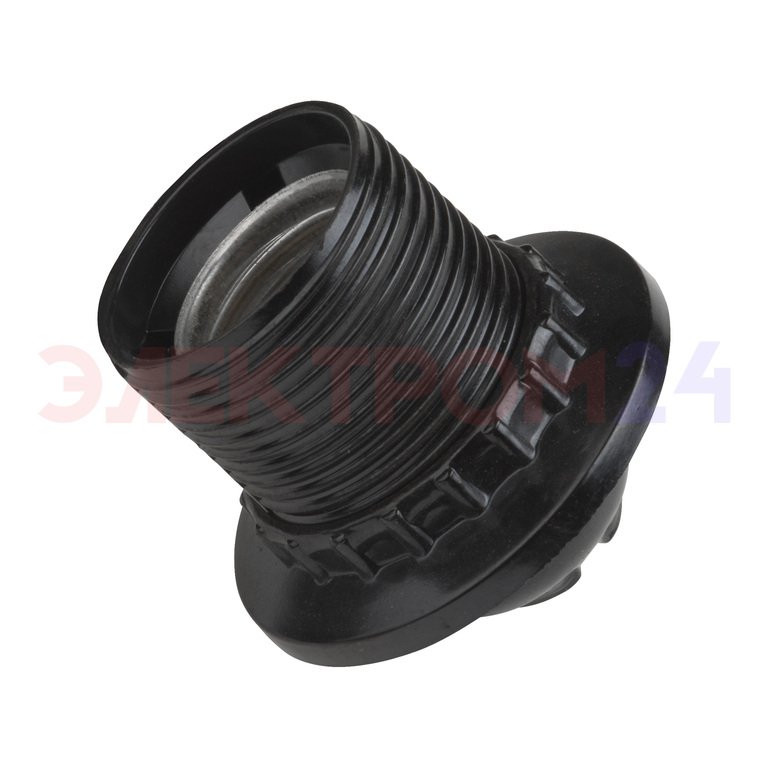 ULH-03-E27R-Bakelite Патрон подвесной с кольцом. Карболитовый. Цоколь Е27 ULH-03-E27R-Bakelite Патрон подвесной с кольцом. Карболитовый. Цоколь Е27