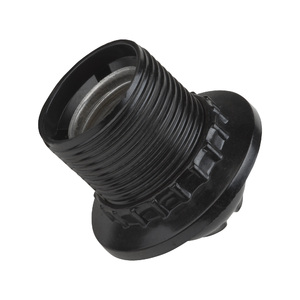 ULH-03-E27R-Bakelite Патрон подвесной с кольцом. Карболитовый. Цоколь Е27