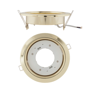 GX70/H5 GOLD 1 PROM Светильник ультратонкий встраиваемый. Цвет корпуса золото.